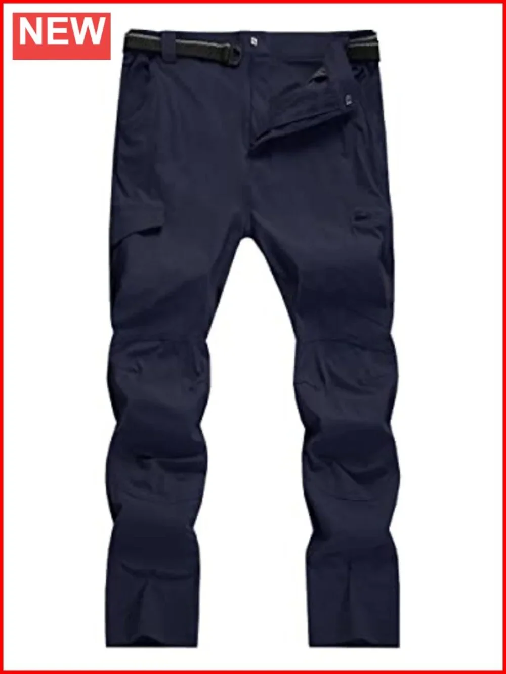 Men's Hiking Cargo Pants Quick-Dry Lightweight Waterproof 6 Pockets Outdoor
